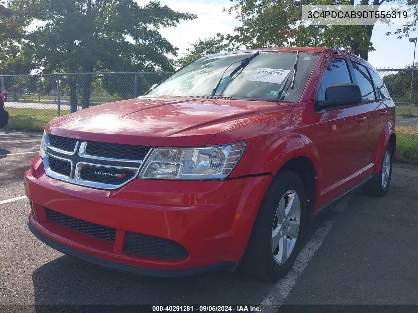 2013 Dodge Journey Se VIN: 3C4PDCAB9DT556319 Lot: 40291281