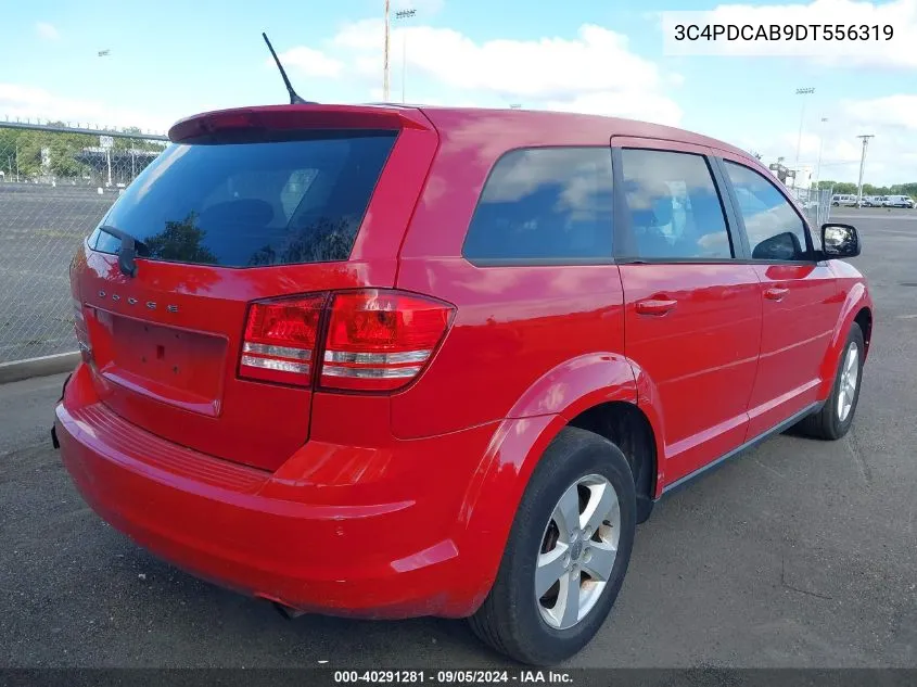 2013 Dodge Journey Se VIN: 3C4PDCAB9DT556319 Lot: 40291281