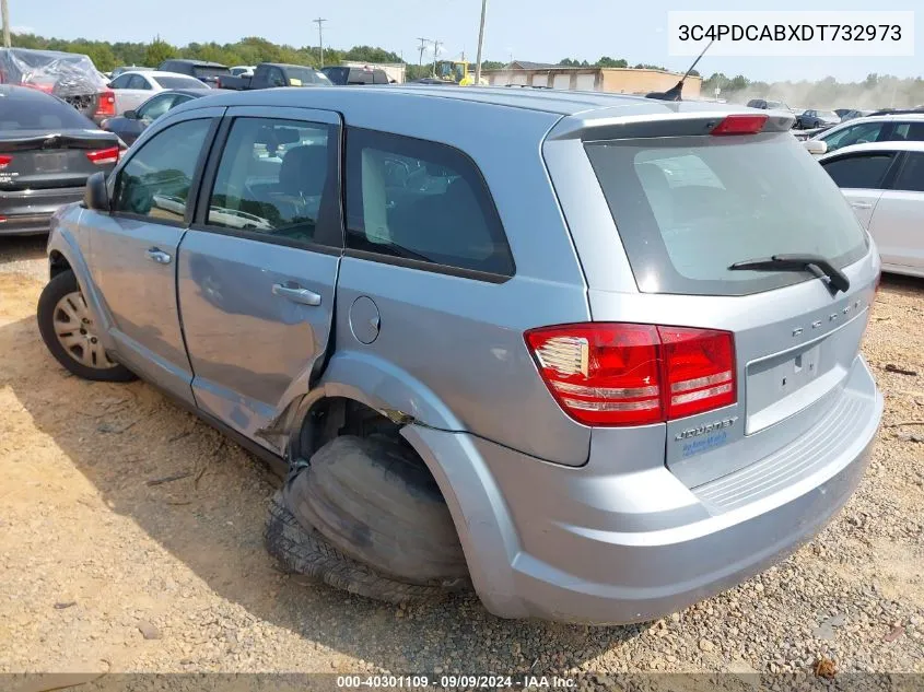 2013 Dodge Journey American Value Pkg VIN: 3C4PDCABXDT732973 Lot: 40301109