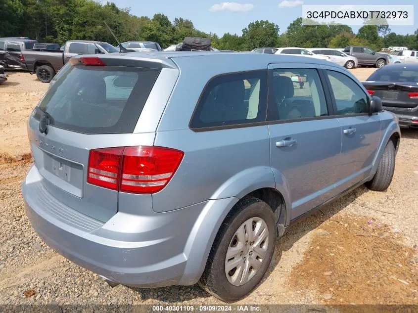 2013 Dodge Journey American Value Pkg VIN: 3C4PDCABXDT732973 Lot: 40301109