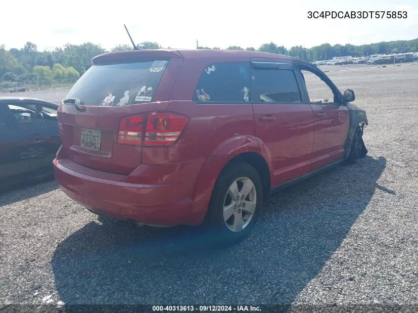 3C4PDCAB3DT575853 2013 Dodge Journey American Value Pkg