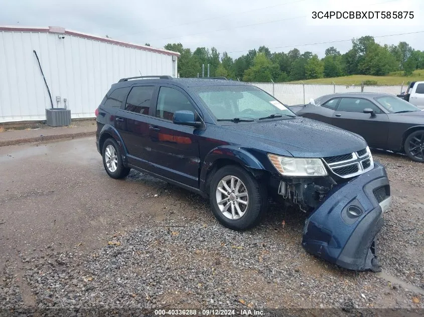 2013 Dodge Journey Sxt VIN: 3C4PDCBBXDT585875 Lot: 40336288