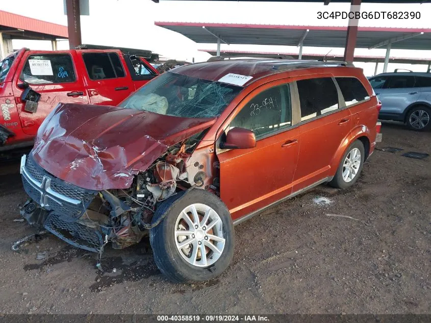 2013 Dodge Journey Sxt VIN: 3C4PDCBG6DT682390 Lot: 40358519