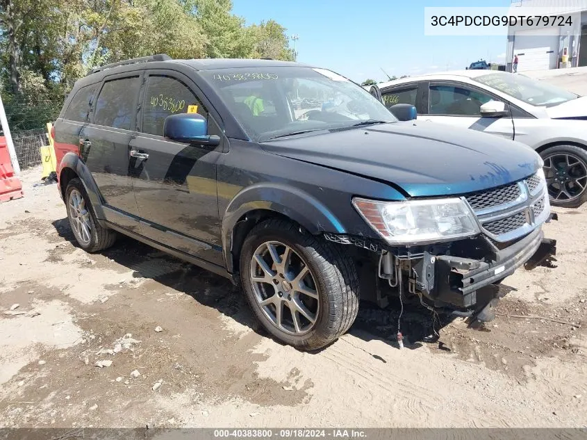 2013 Dodge Journey Crew VIN: 3C4PDCDG9DT679724 Lot: 40383800