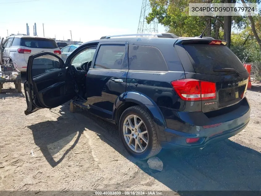 2013 Dodge Journey Crew VIN: 3C4PDCDG9DT679724 Lot: 40383800