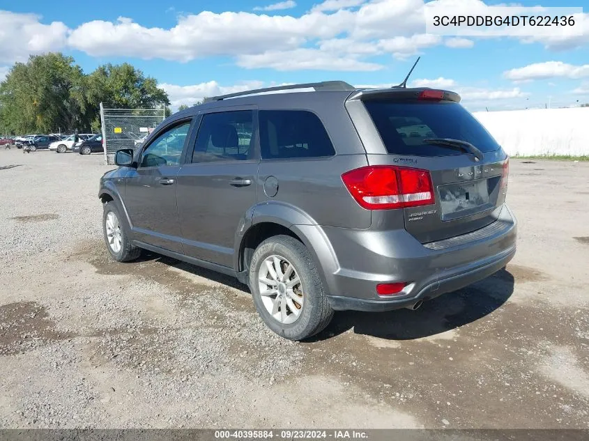 2013 Dodge Journey Sxt VIN: 3C4PDDBG4DT622436 Lot: 40395884