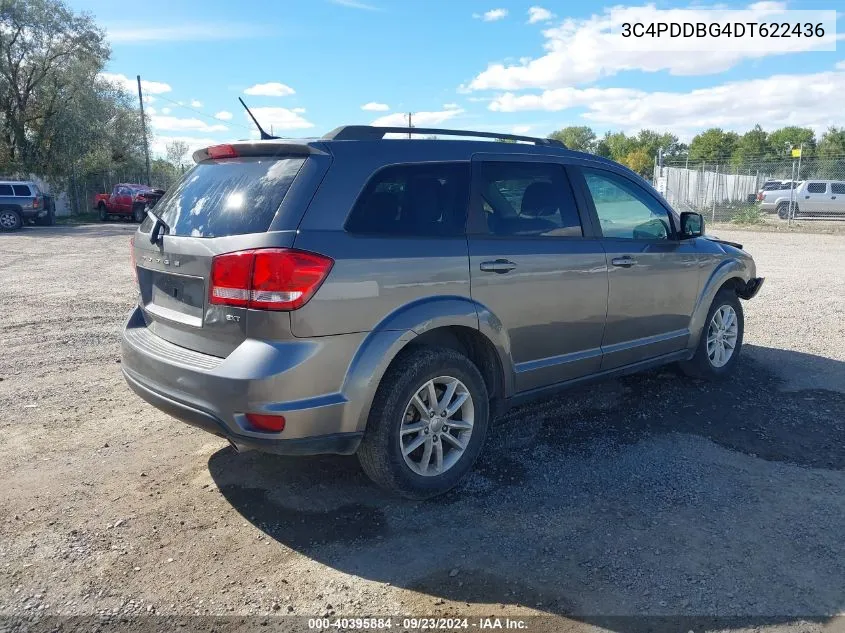 2013 Dodge Journey Sxt VIN: 3C4PDDBG4DT622436 Lot: 40395884