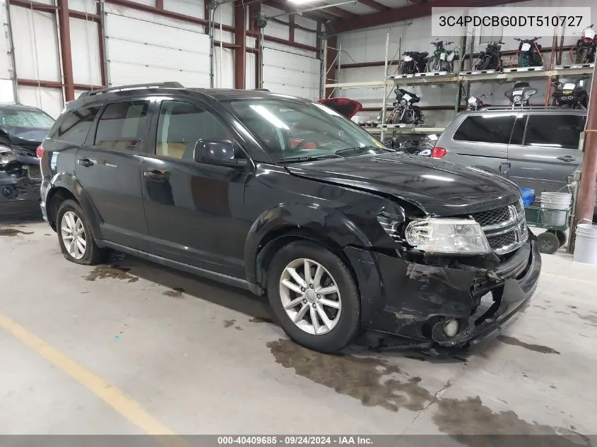 2013 Dodge Journey Sxt VIN: 3C4PDCBG0DT510727 Lot: 40409685