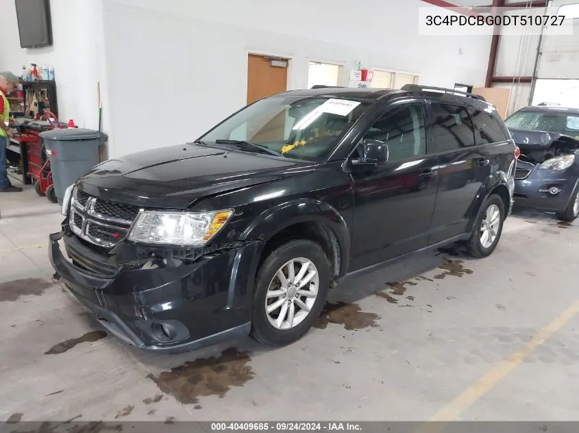 2013 Dodge Journey Sxt VIN: 3C4PDCBG0DT510727 Lot: 40409685