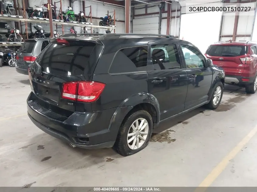 2013 Dodge Journey Sxt VIN: 3C4PDCBG0DT510727 Lot: 40409685