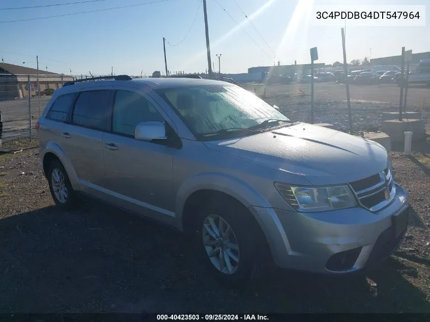 2013 Dodge Journey Sxt VIN: 3C4PDDBG4DT547964 Lot: 40423503