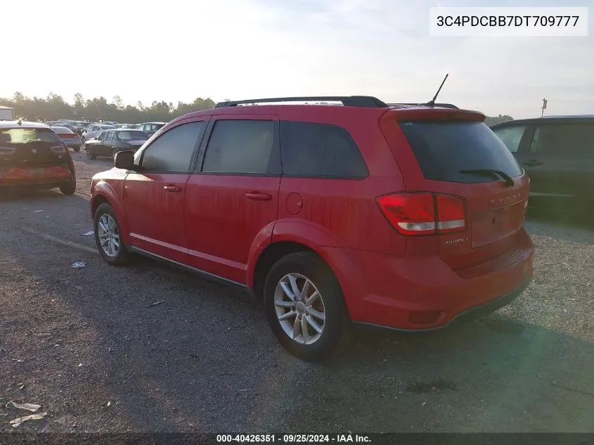 2013 Dodge Journey Sxt VIN: 3C4PDCBB7DT709777 Lot: 40426351