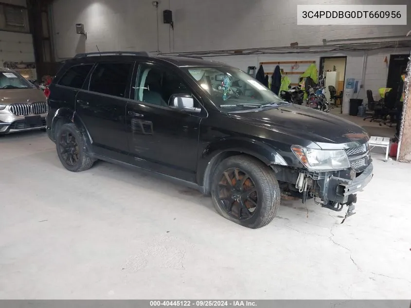 2013 Dodge Journey Sxt VIN: 3C4PDDBG0DT660956 Lot: 40445122