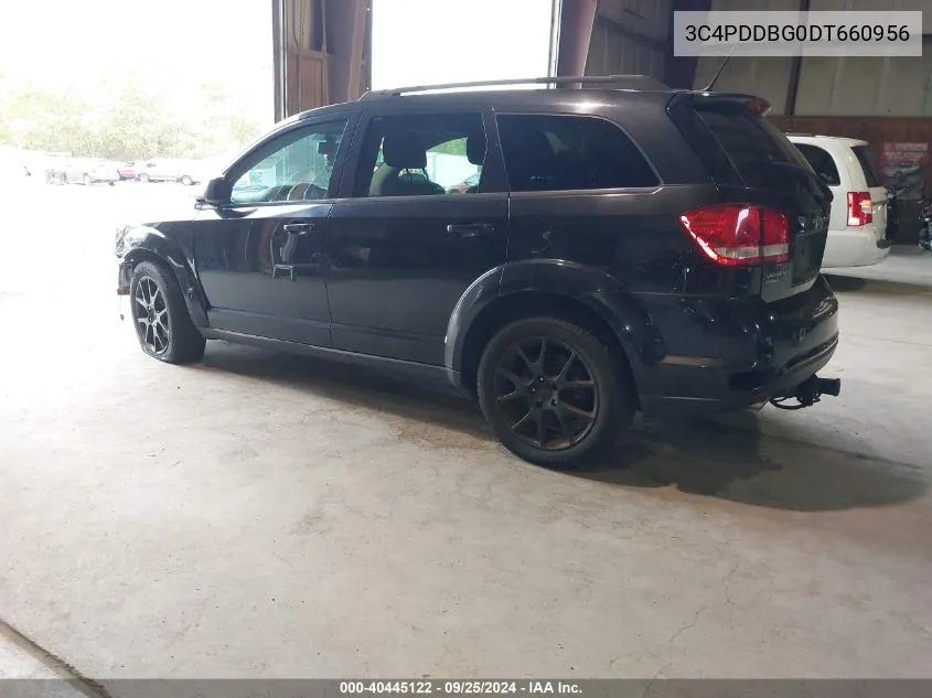 2013 Dodge Journey Sxt VIN: 3C4PDDBG0DT660956 Lot: 40445122