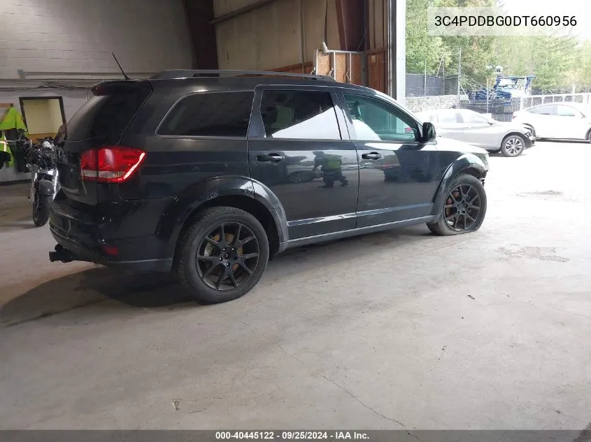 2013 Dodge Journey Sxt VIN: 3C4PDDBG0DT660956 Lot: 40445122