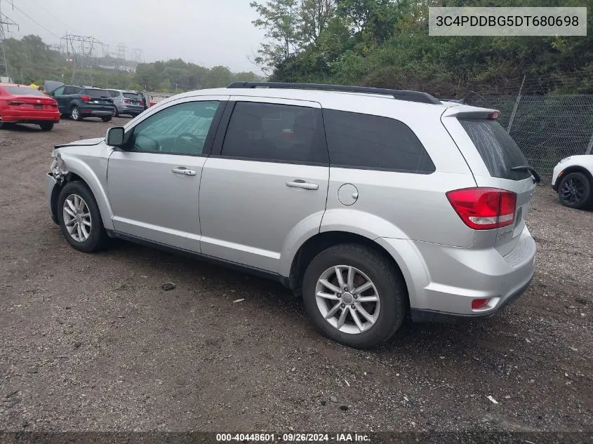 2013 Dodge Journey Sxt VIN: 3C4PDDBG5DT680698 Lot: 40448601