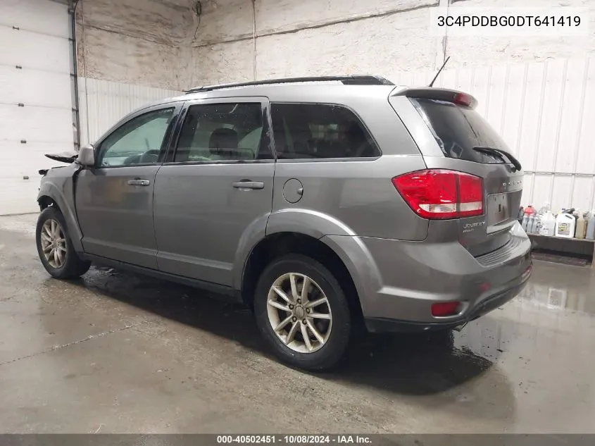 2013 Dodge Journey Sxt VIN: 3C4PDDBG0DT641419 Lot: 40502451