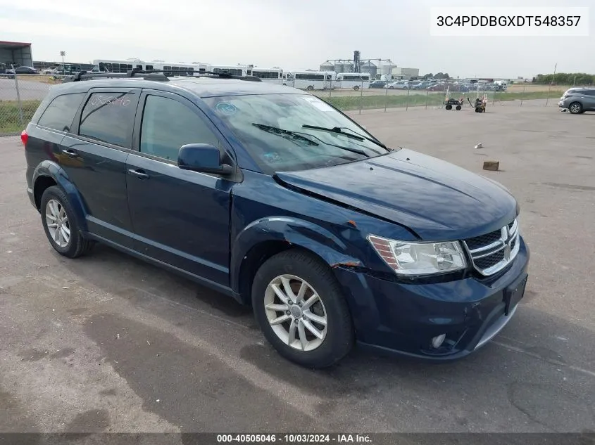 2013 Dodge Journey Sxt VIN: 3C4PDDBGXDT548357 Lot: 40505046