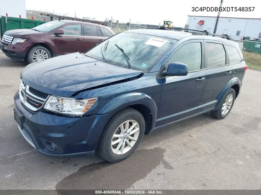 2013 Dodge Journey Sxt VIN: 3C4PDDBGXDT548357 Lot: 40505046