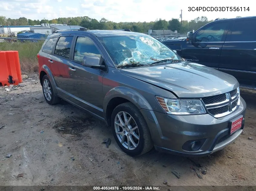 2013 Dodge Journey Crew VIN: 3C4PDCDG3DT556114 Lot: 40534976