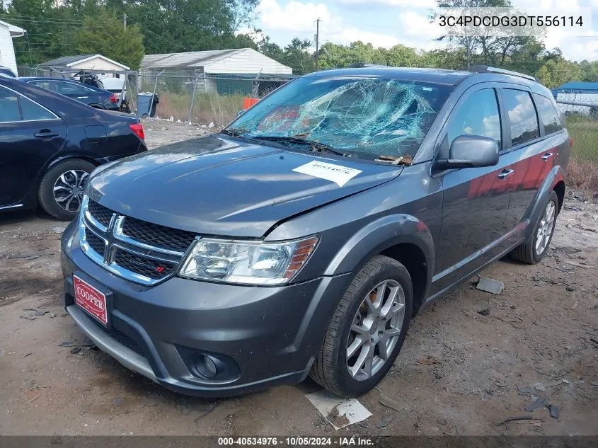 2013 Dodge Journey Crew VIN: 3C4PDCDG3DT556114 Lot: 40534976