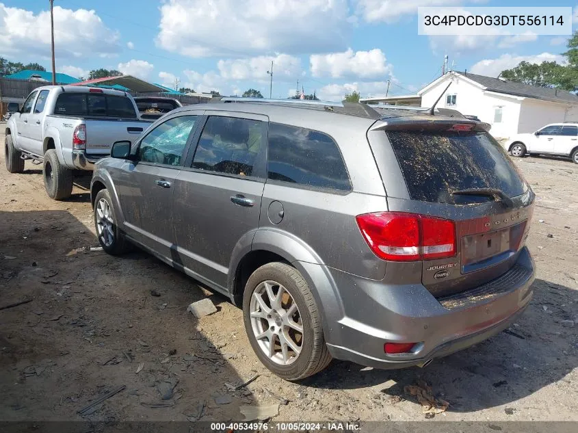 2013 Dodge Journey Crew VIN: 3C4PDCDG3DT556114 Lot: 40534976