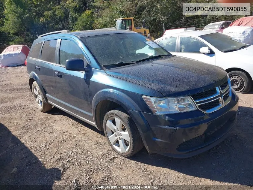 2013 Dodge Journey Se VIN: 3C4PDCAB5DT590855 Lot: 40547899