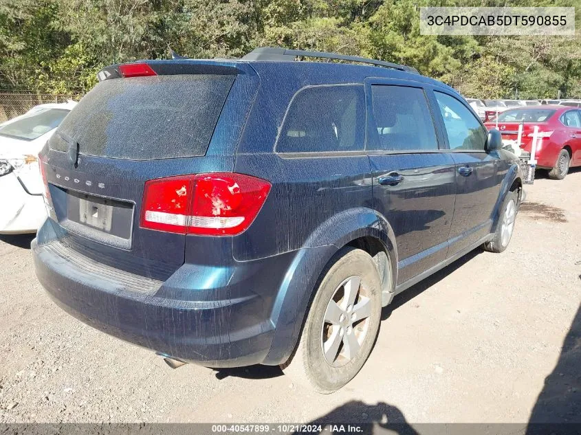 2013 Dodge Journey Se VIN: 3C4PDCAB5DT590855 Lot: 40547899