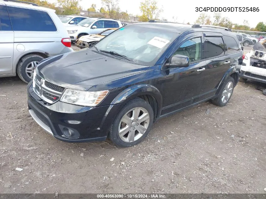 2013 Dodge Journey Crew VIN: 3C4PDDDG9DT525486 Lot: 40563090