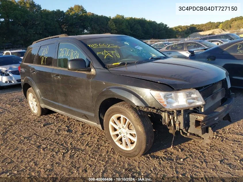 2013 Dodge Journey Sxt VIN: 3C4PDCBG4DT727150 Lot: 40566456