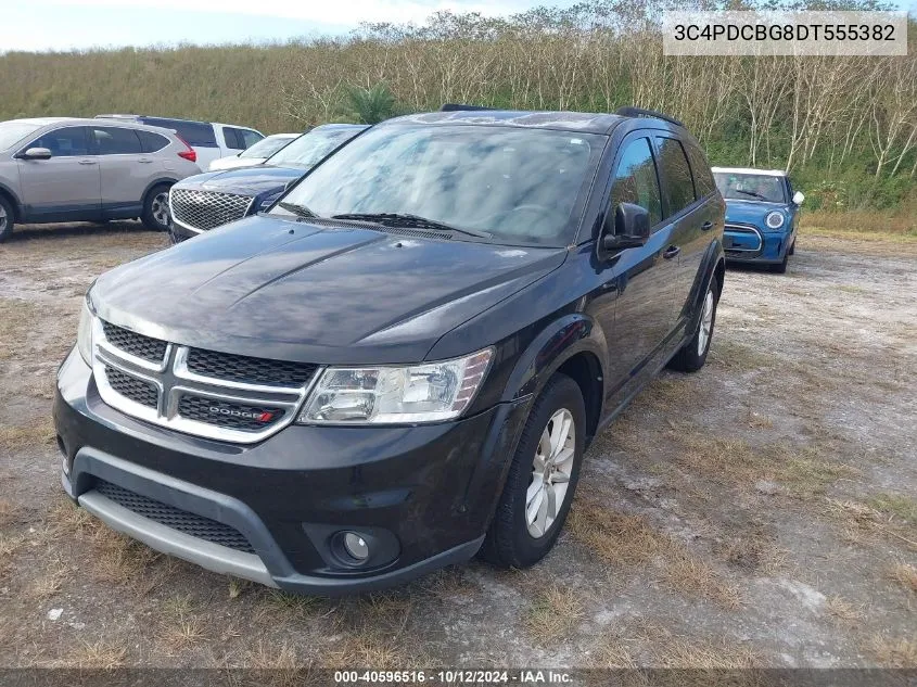 2013 Dodge Journey Sxt VIN: 3C4PDCBG8DT555382 Lot: 40596516