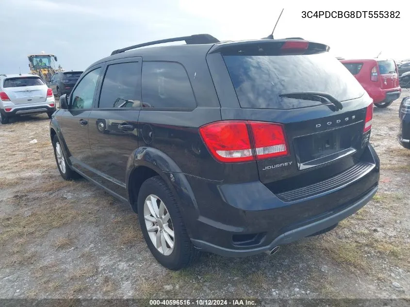 2013 Dodge Journey Sxt VIN: 3C4PDCBG8DT555382 Lot: 40596516