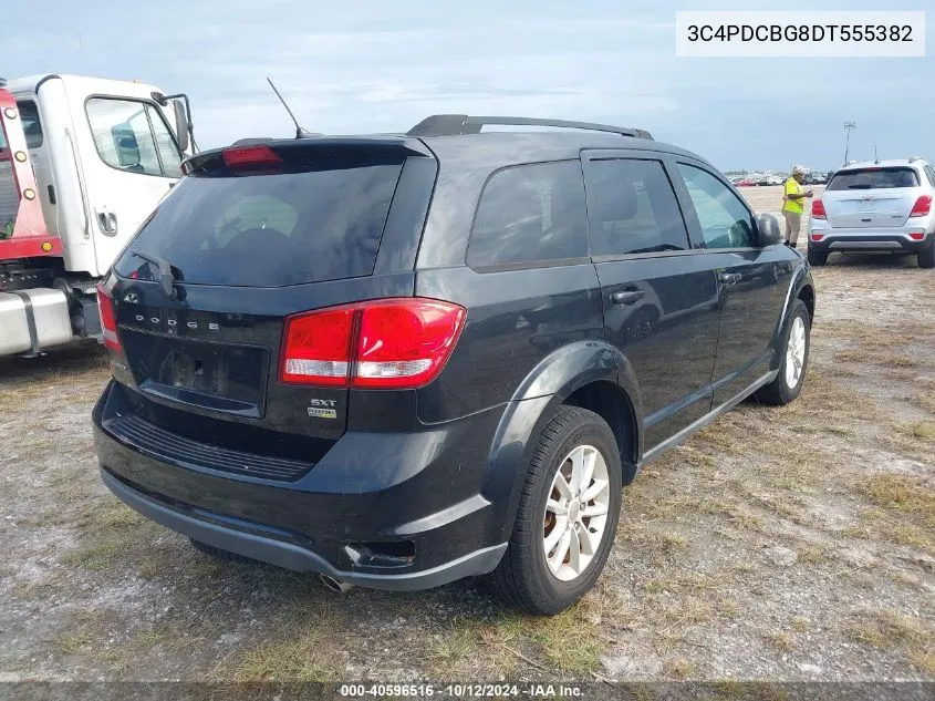 2013 Dodge Journey Sxt VIN: 3C4PDCBG8DT555382 Lot: 40596516