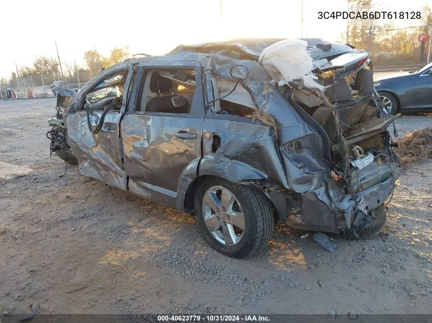 2013 Dodge Journey Se VIN: 3C4PDCAB6DT618128 Lot: 40774041