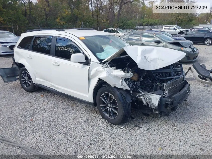 2013 Dodge Journey Sxt VIN: 3C4PDCBG0DT727209 Lot: 40660739