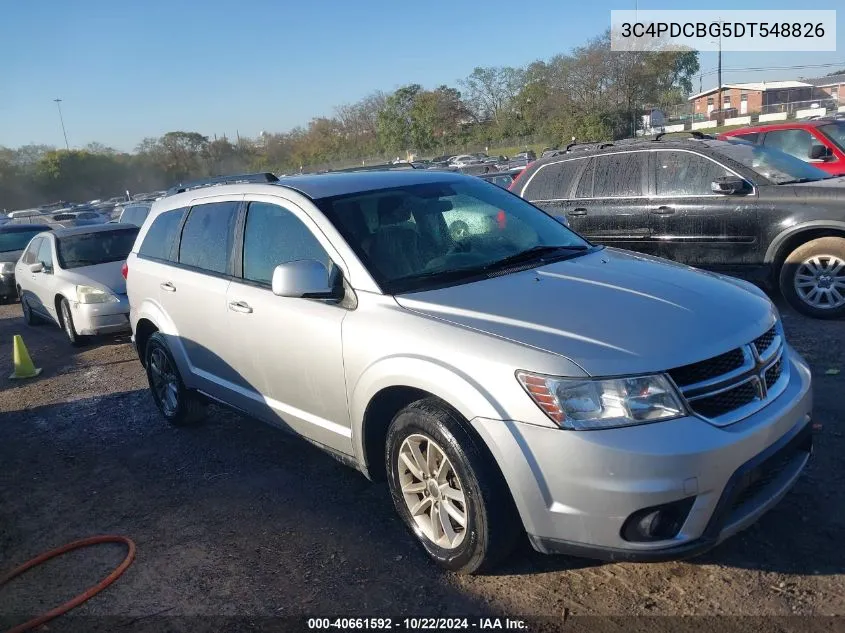 2013 Dodge Journey Sxt VIN: 3C4PDCBG5DT548826 Lot: 40661592