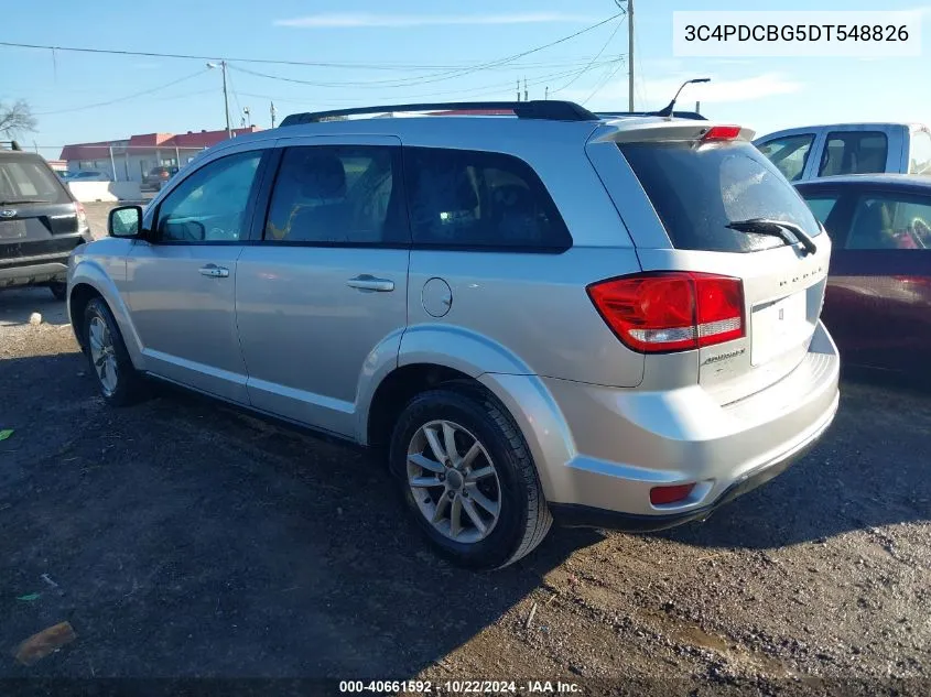 2013 Dodge Journey Sxt VIN: 3C4PDCBG5DT548826 Lot: 40661592