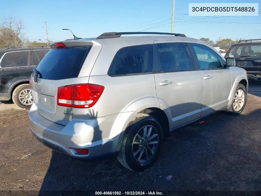 2013 Dodge Journey Sxt VIN: 3C4PDCBG5DT548826 Lot: 40661592