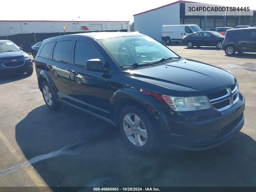 2013 Dodge Journey American Value Pkg VIN: 3C4PDCAB0DT584445 Lot: 40665883