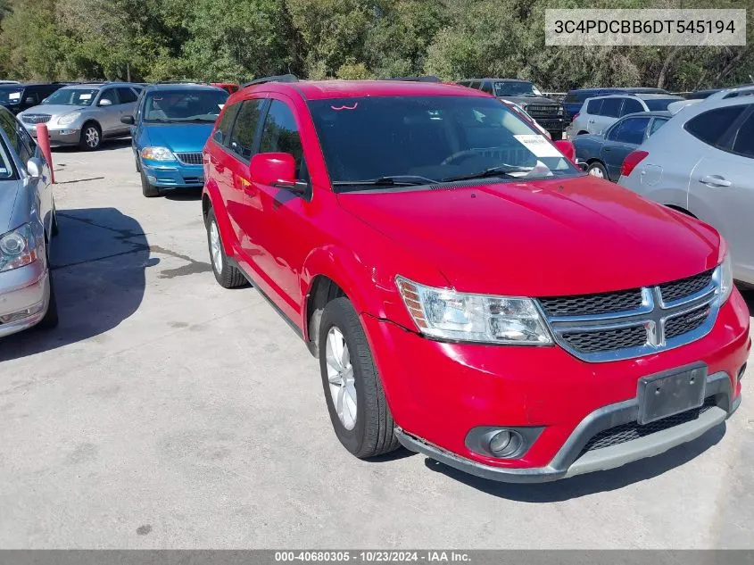 3C4PDCBB6DT545194 2013 Dodge Journey Sxt