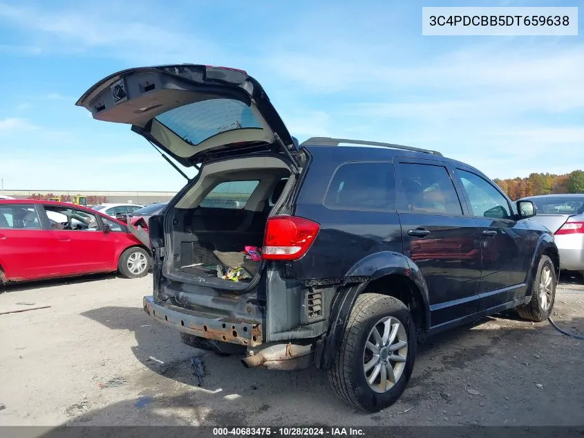 2013 Dodge Journey Sxt VIN: 3C4PDCBB5DT659638 Lot: 40683475