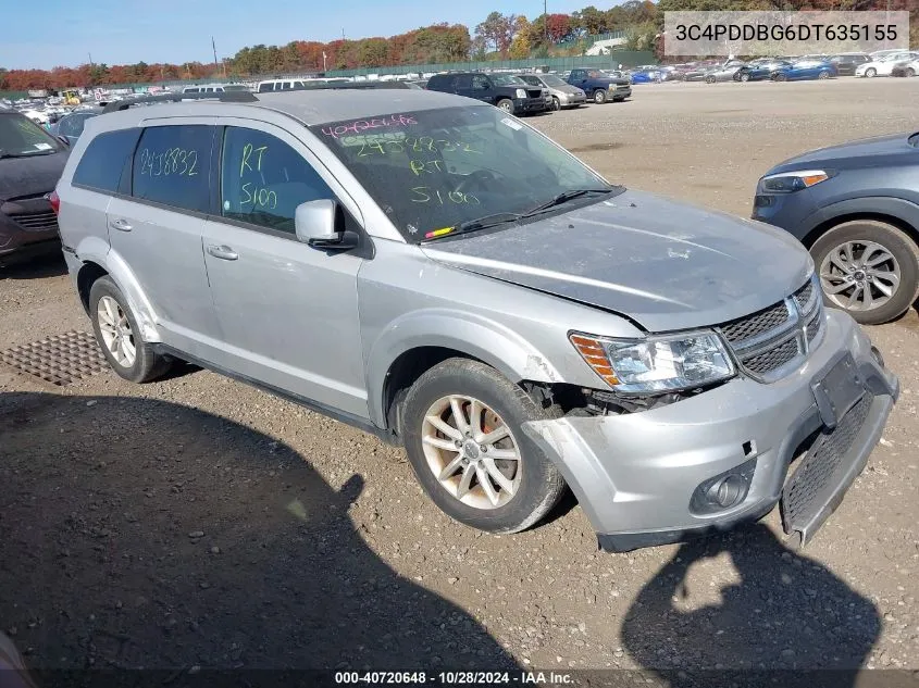 3C4PDDBG6DT635155 2013 Dodge Journey Sxt