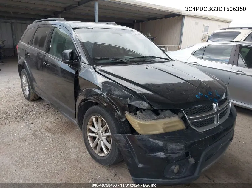 2013 Dodge Journey Sxt VIN: 3C4PDCBG3DT506350 Lot: 40750463