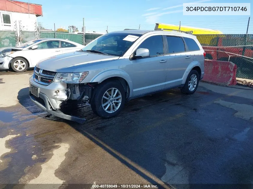 2013 Dodge Journey Sxt VIN: 3C4PDCBG7DT710746 Lot: 40759049