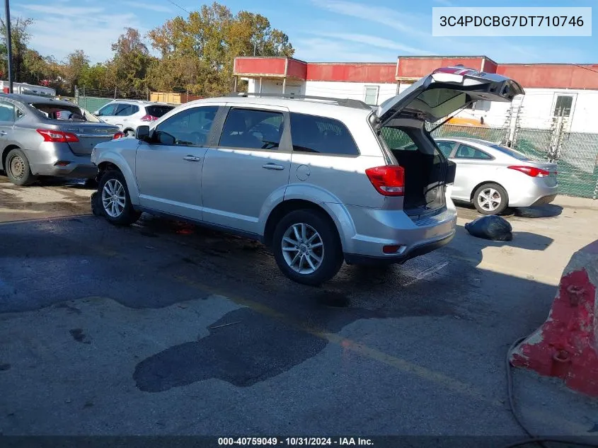 2013 Dodge Journey Sxt VIN: 3C4PDCBG7DT710746 Lot: 40759049