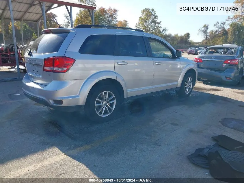 2013 Dodge Journey Sxt VIN: 3C4PDCBG7DT710746 Lot: 40759049