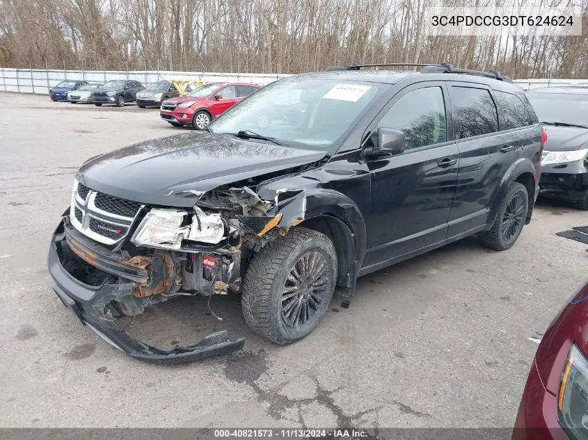 3C4PDCCG3DT624624 2013 Dodge Journey Sxt/Crew