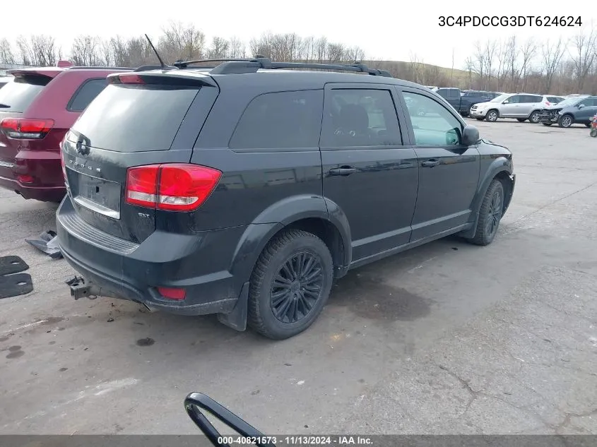 3C4PDCCG3DT624624 2013 Dodge Journey Sxt/Crew