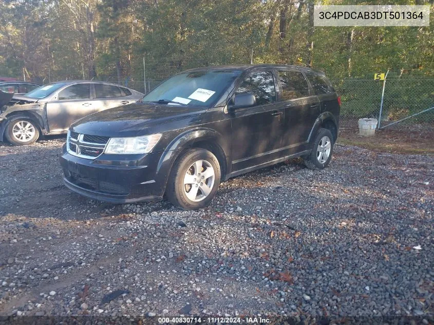 3C4PDCAB3DT501364 2013 Dodge Journey Se