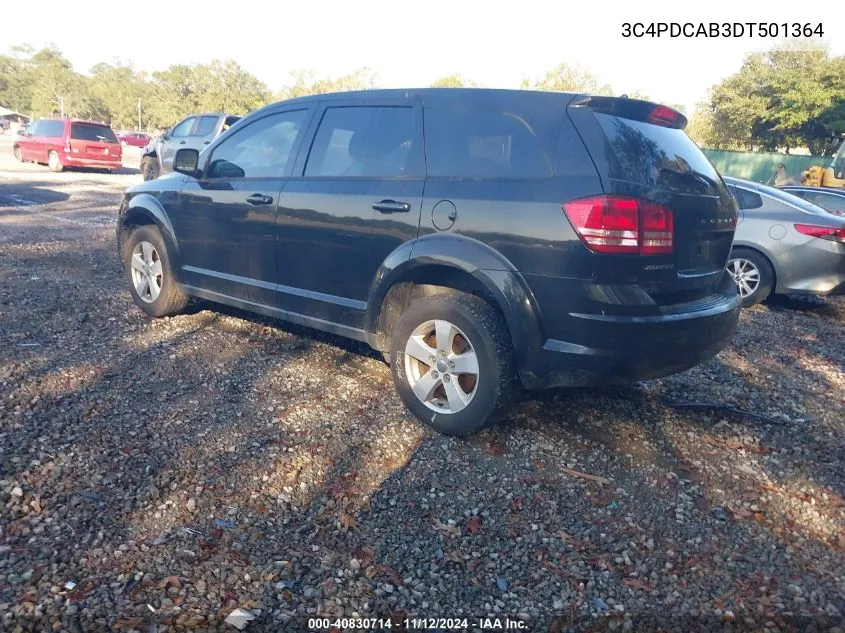 3C4PDCAB3DT501364 2013 Dodge Journey Se